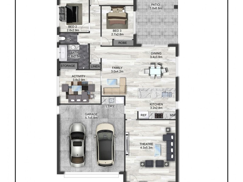14 Jarvis Street, Burdell QLD 4818 Floorplan