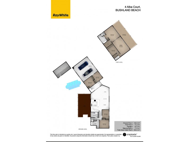 4 Alba Court, Bushland Beach QLD 4818 Floorplan