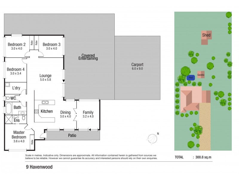 9 Havenwood Drive, Mount Low QLD 4818 Floorplan