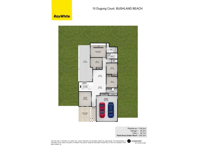 10 Dugong Court, Bushland Beach QLD 4818 Floorplan
