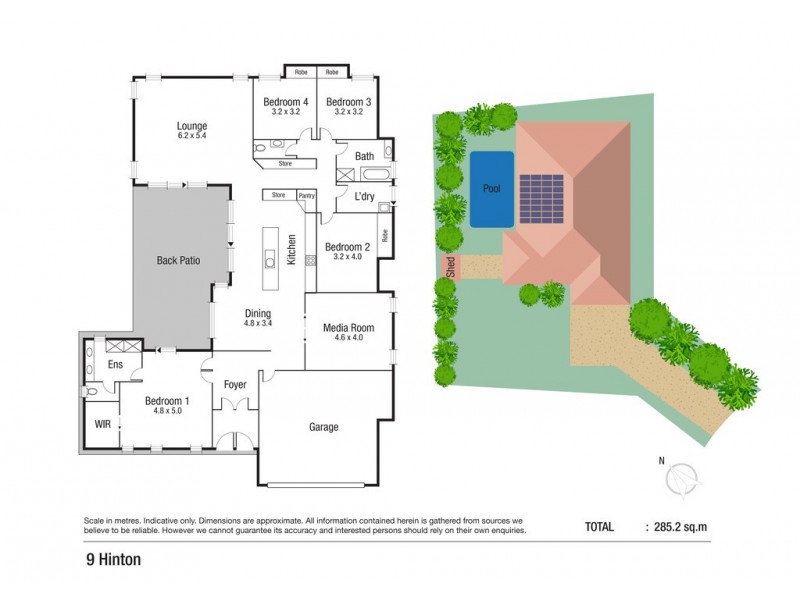 9 Hinton Court, Deeragun QLD 4818 Floorplan