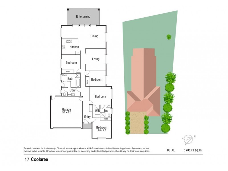 17 Coolaree Drive, Bushland Beach QLD 4818 Floorplan