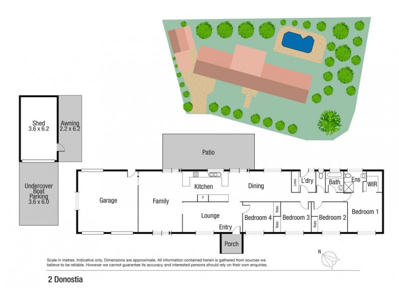 2 Donostia Crescent, Bushland Beach QLD 4818 Floorplan