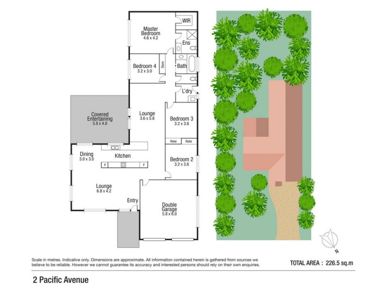 2 Pacific Avenue, Bushland Beach QLD 4818 Floorplan