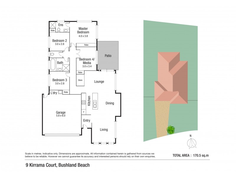 9 Kirrama Court, Bushland Beach QLD 4818 Floorplan