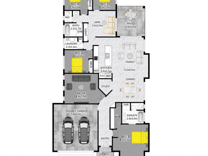 9 Arafura Close, Burdell QLD 4818 Floorplan