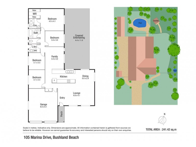 105 Marina Drive, Bushland Beach QLD 4818 Floorplan