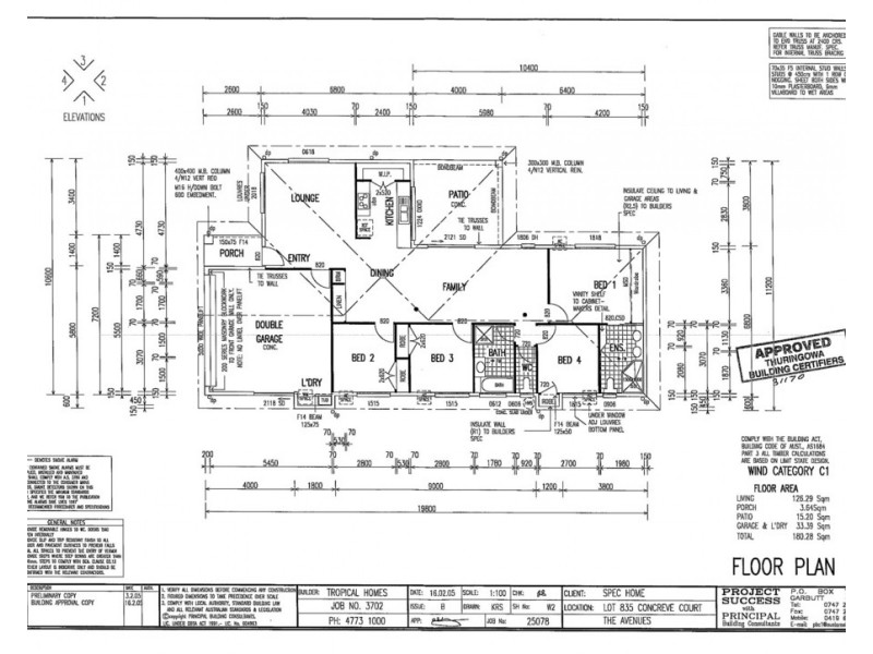 13 Congreve Court, Kirwan QLD 4817 Floorplan