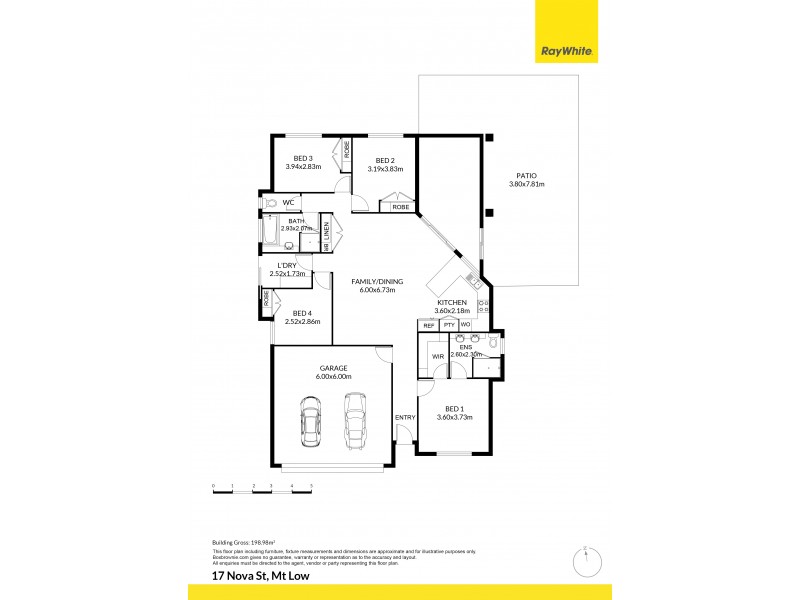 17 Nova Street, Mount Low QLD 4818 Floorplan