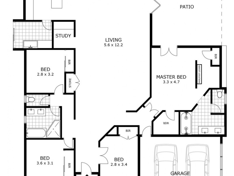 2 Goicoechea Drive, Bushland Beach QLD 4818 Floorplan