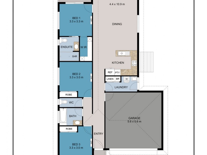 12 Lanai Avenue, Burdell QLD 4818 Floorplan