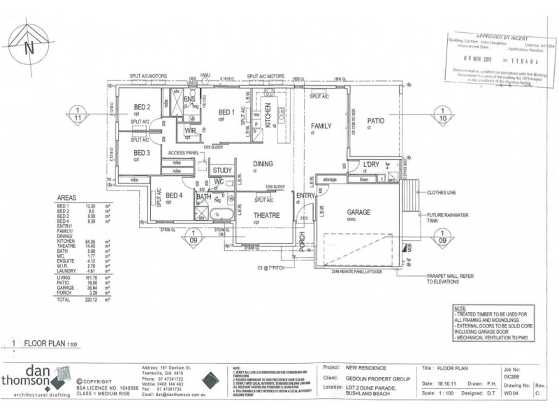 2 Dune Parade, Bushland Beach QLD 4818 Floorplan