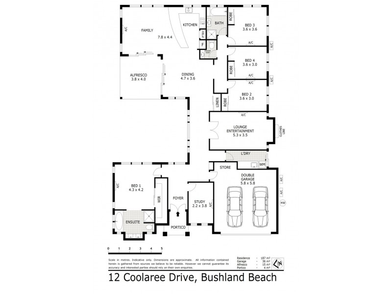 12 Coolaree Drive, Bushland Beach QLD 4818 Floorplan