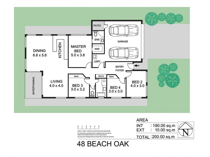 48 Beach Oak Drive, Mount Low QLD 4818 Floorplan