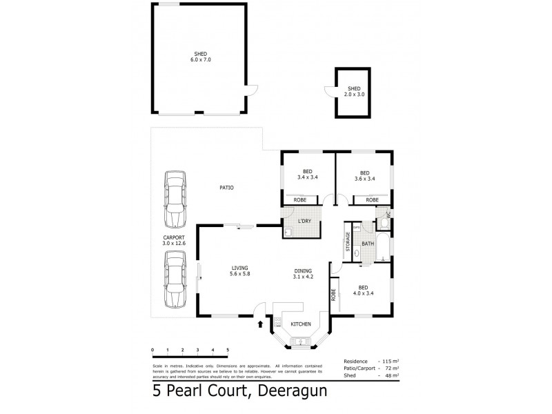 5 Pearl Court, Deeragun QLD 4818 Floorplan