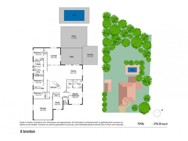 8 Brenton Circuit, Deeragun QLD 4818 Floorplan