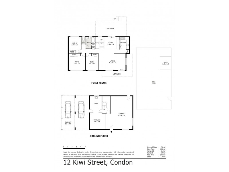 12 Kiwi Street, Condon QLD 4815 Floorplan