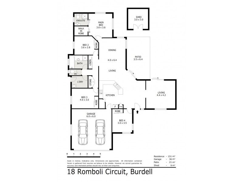 18 Romboli Court, Burdell QLD 4818 Floorplan