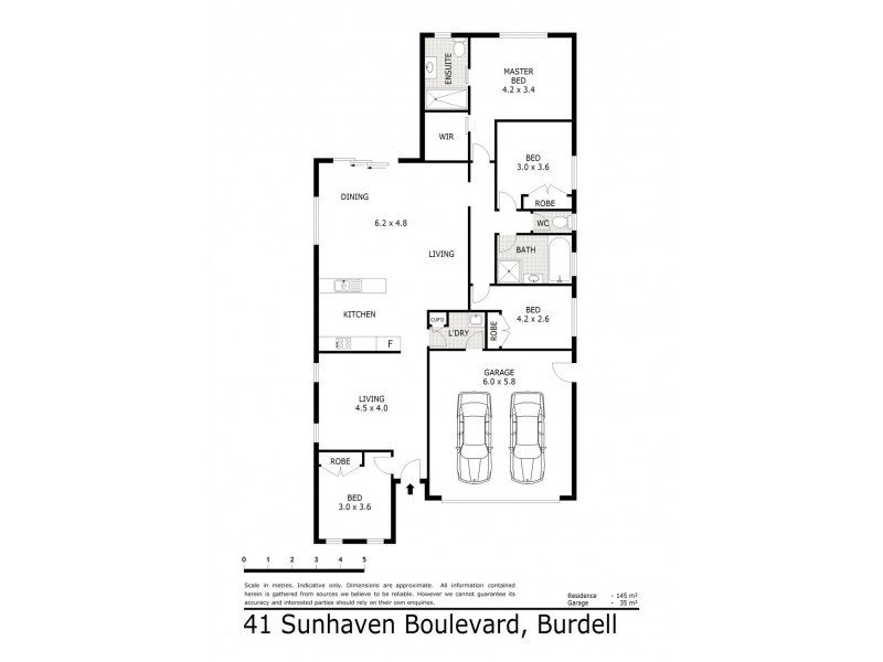 41 Sunhaven Boulevard, Burdell QLD 4818 Floorplan