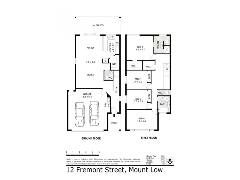 12 Fremont Street, Mount Low QLD 4818 Floorplan