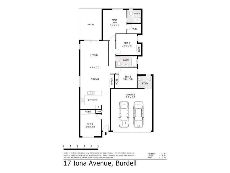 17 Iona Avenue, Burdell QLD 4818 Floorplan