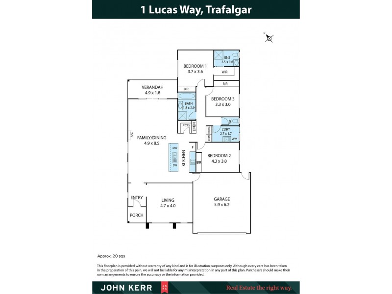 1 Lucas Way, Trafalgar VIC 3824