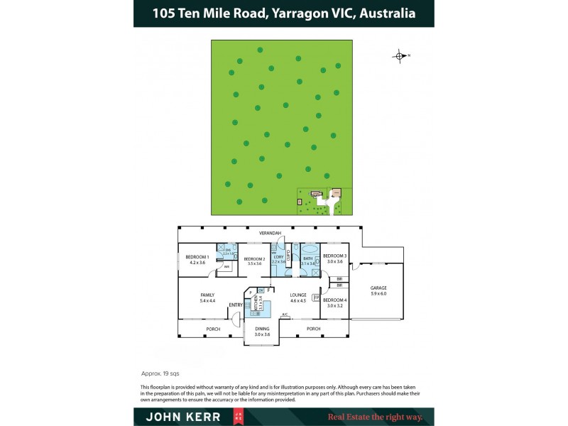 105 Ten Mile Road, Yarragon VIC 3823 Floorplan