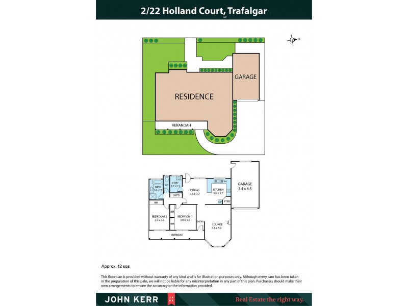 2/22 Holland Court, Trafalgar VIC 3824 Floorplan