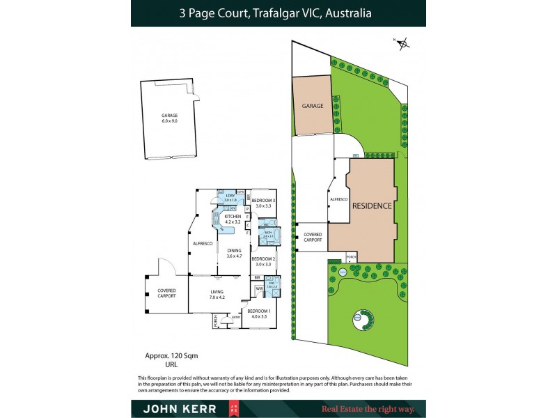 3 Page Court, Trafalgar VIC 3824 Floorplan