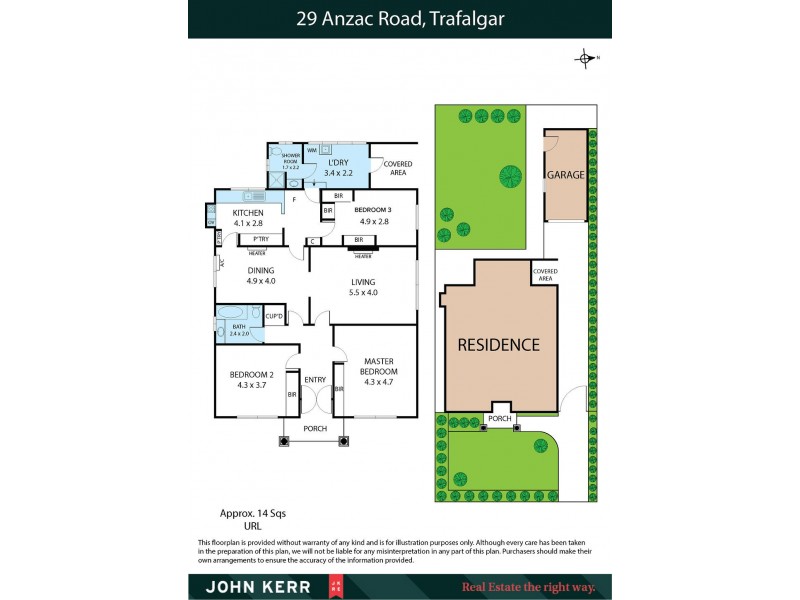 29 ANZAC ROAD, Trafalgar VIC 3824 Floorplan