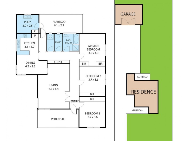 64 Contour Road, Trafalgar VIC 3824 Floorplan