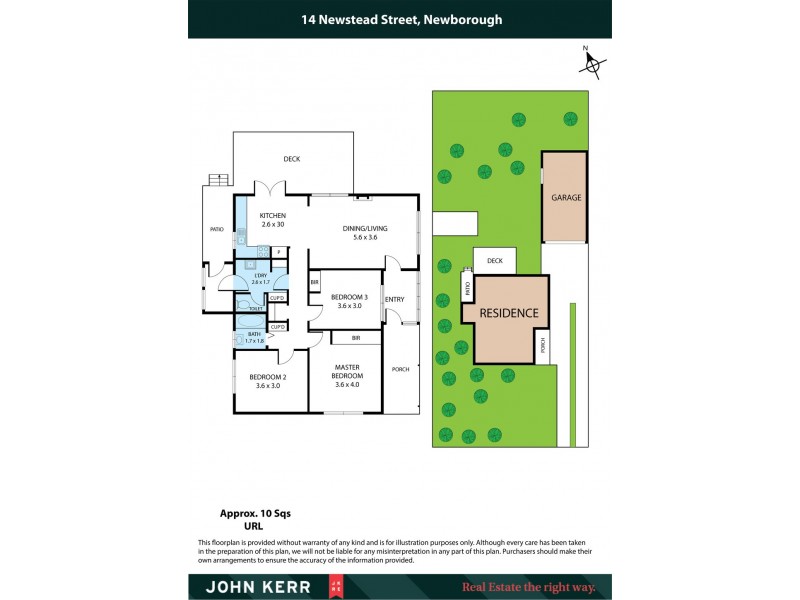 14 Newstead Street, Newborough VIC 3825 Floorplan