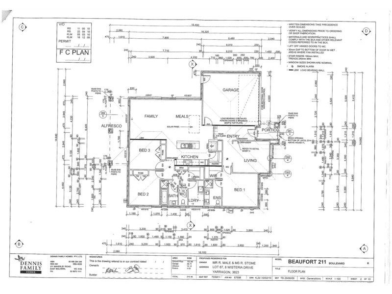 8 Wisteria Drive, Yarragon VIC 3823 Floorplan