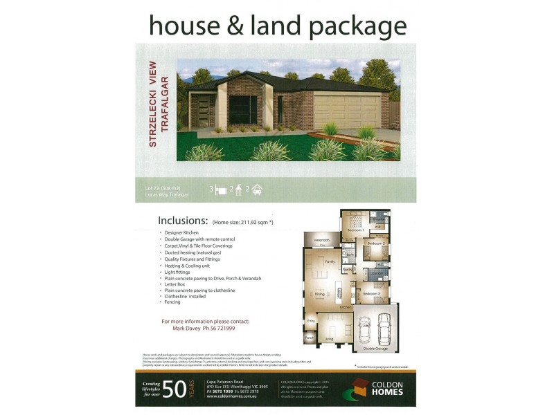 Lot 72 Lucas Way, Trafalgar VIC 3824