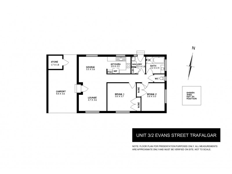 3/2 Evans Street, Trafalgar VIC 3824 Floorplan