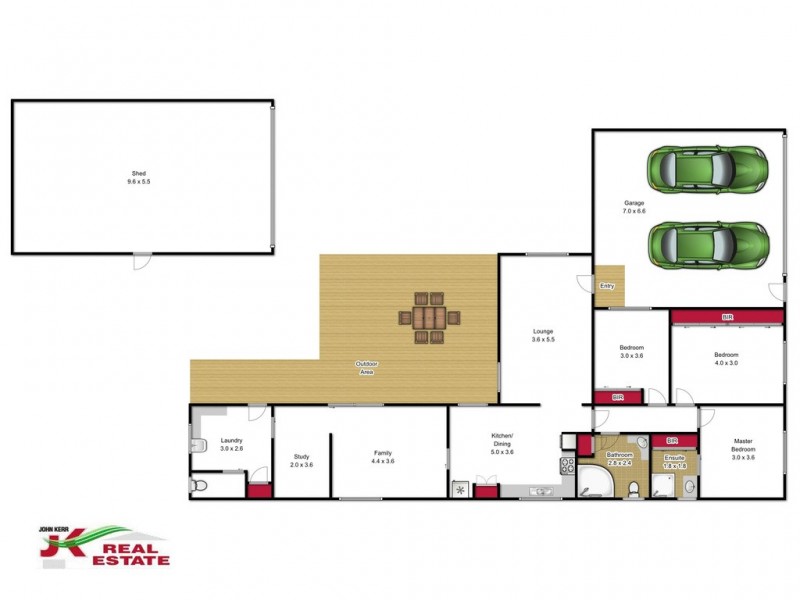 16 Stearman Street, Newborough VIC 3825 Floorplan