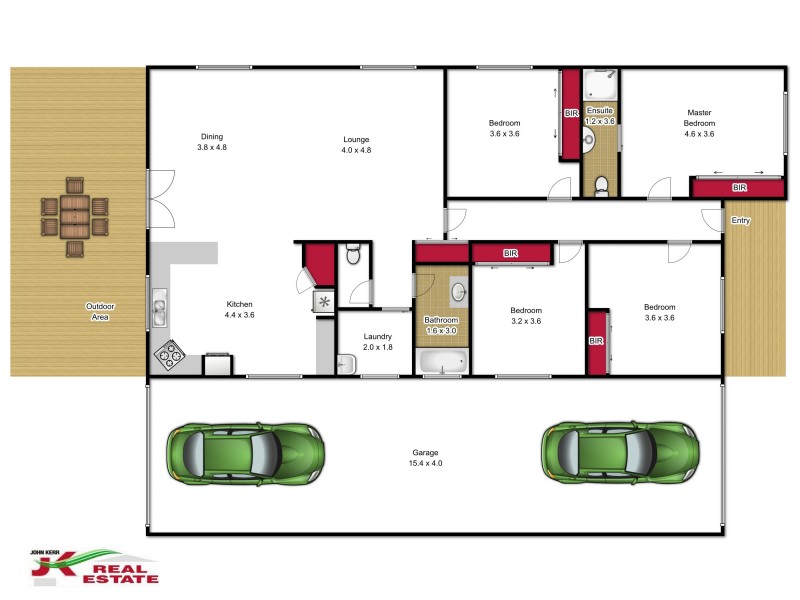 23 York Street, Moe VIC 3825 Floorplan