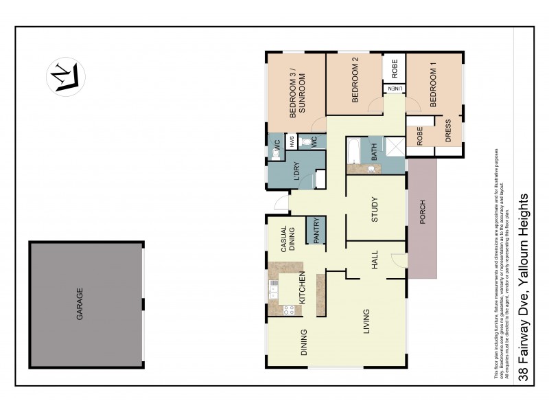 38 Fairway Drive, Yallourn VIC 3825 Floorplan