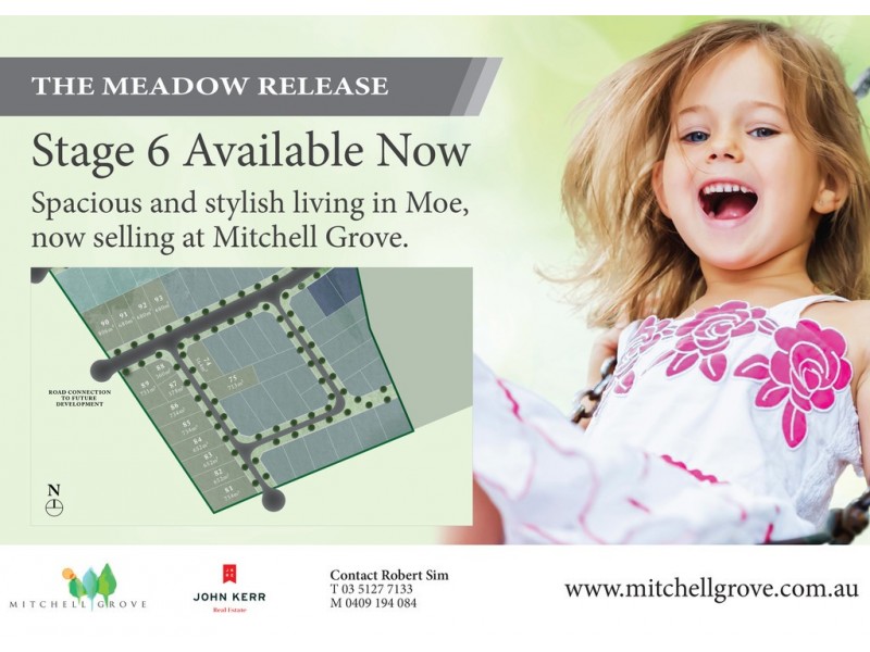 . The Meadow Release, Mitchell Grove, Moe VIC 3825