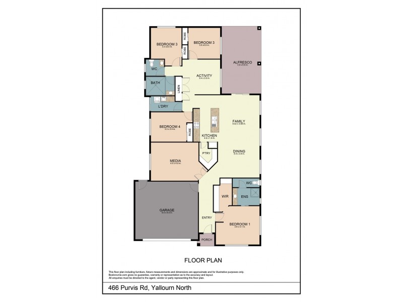 466 Purvis Road, Yallourn North VIC 3825 Floorplan