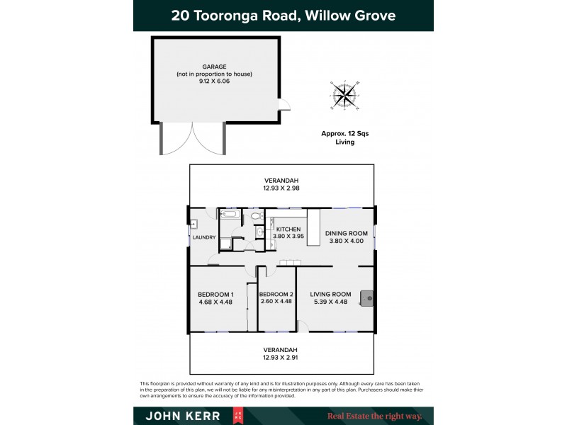 20 Tooronga Road, Willow Grove VIC 3825 Floorplan