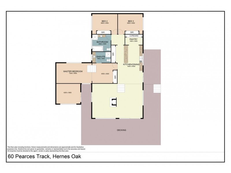 60 Pearces Track, Hernes Oak VIC 3825 Floorplan
