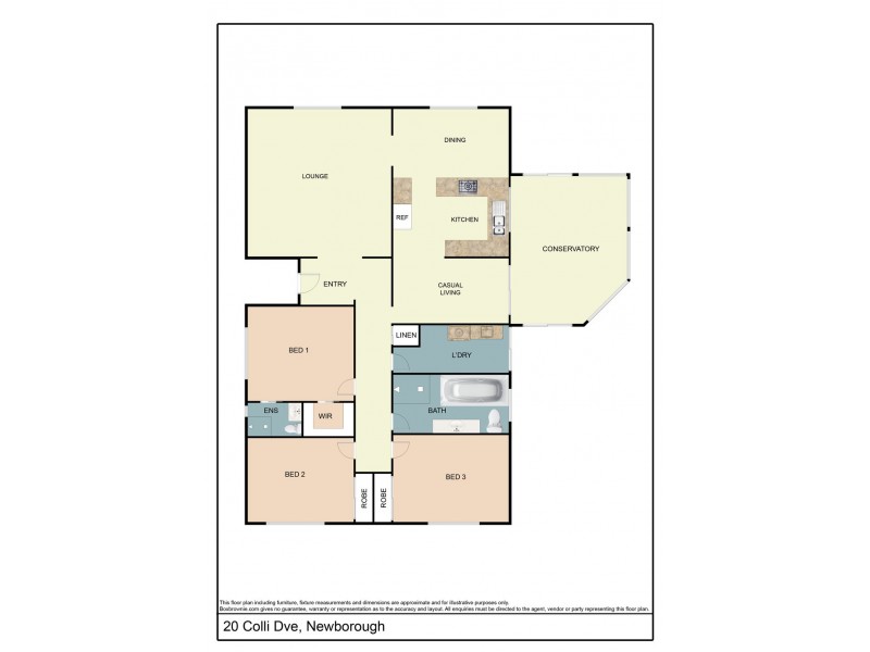 20 Colli Drive, Newborough VIC 3825 Floorplan
