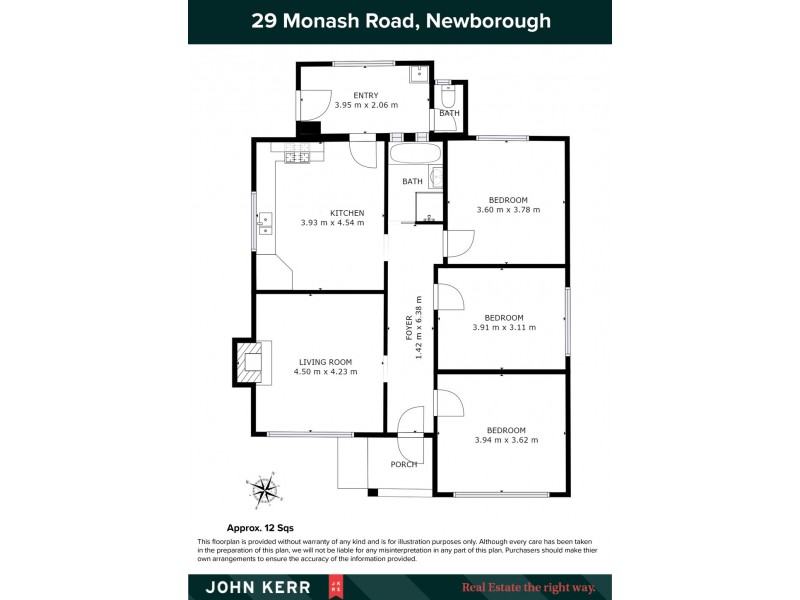 29 Monash Road, Newborough VIC 3825 Floorplan