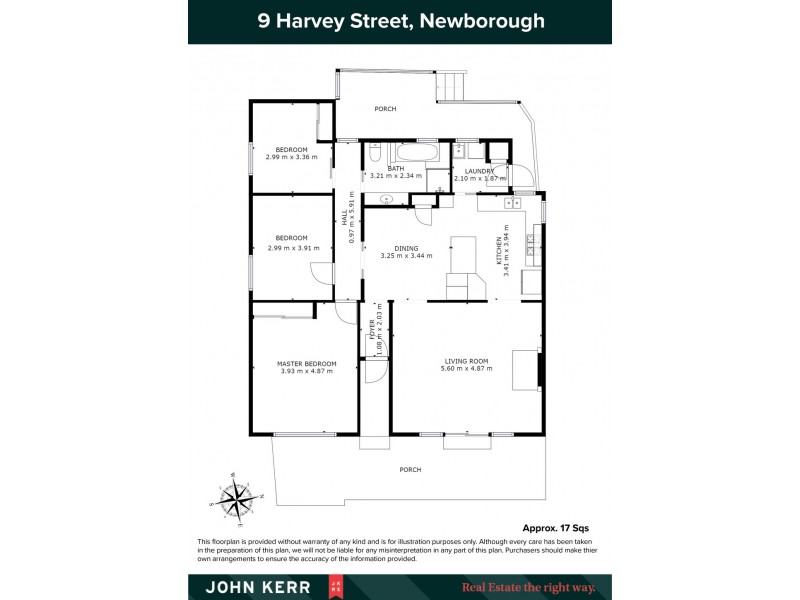 9 Harvey Street, Newborough VIC 3825 Floorplan