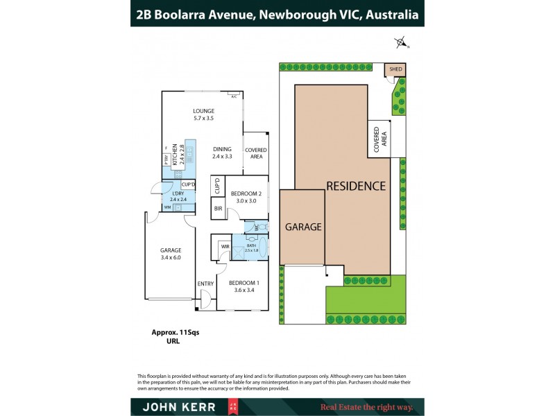 2B Boolarra Avenue, Newborough VIC 3825 Floorplan