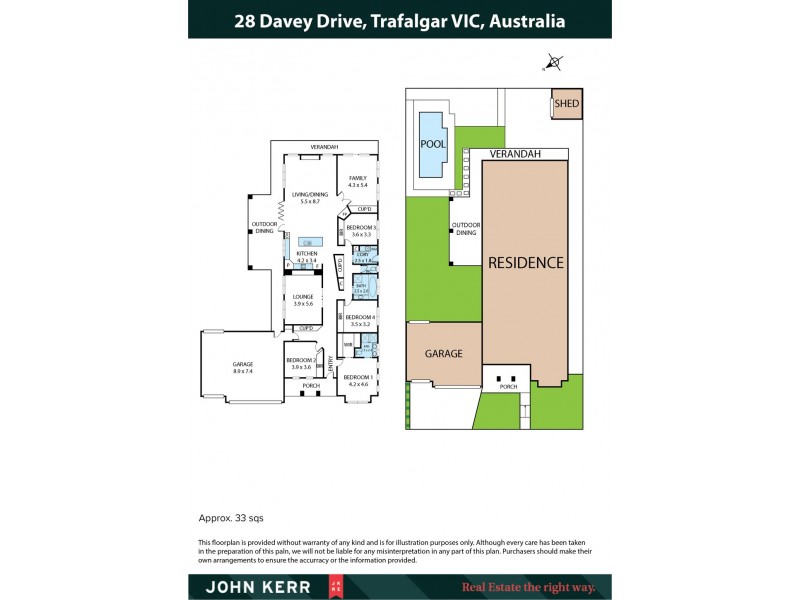 28 Davey Drive, Trafalgar VIC 3824 Floorplan