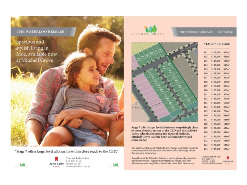 Lot 110 Mitchell Grove, Moe VIC 3825