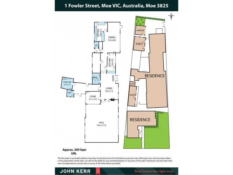 51 Lloyd Street, Moe VIC 3825 Floorplan