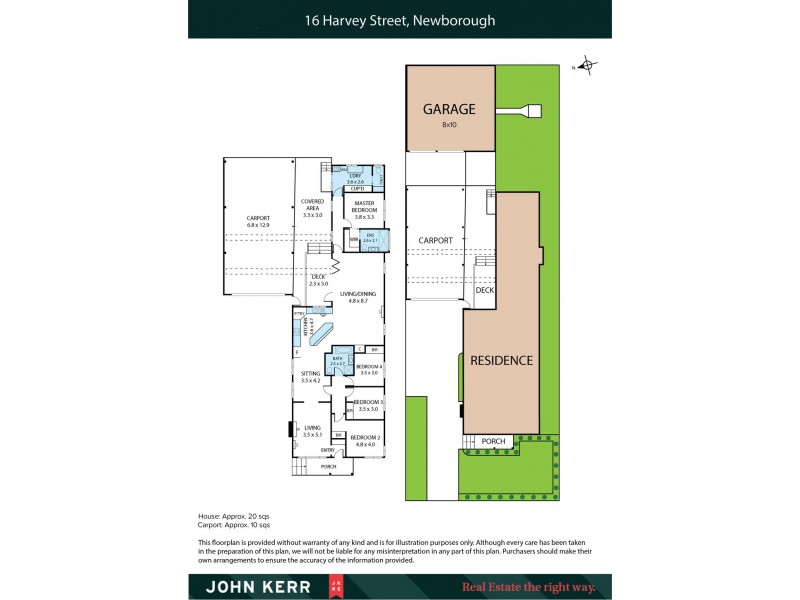 16 Harvey Street, Newborough VIC 3825 Floorplan
